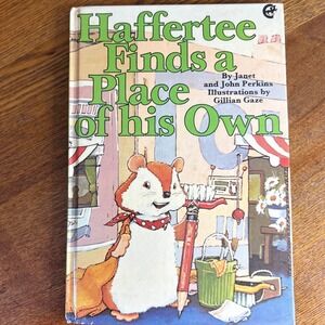 Vintage Haffertee Finds a Place of His Own 1977 Chariot Books HC